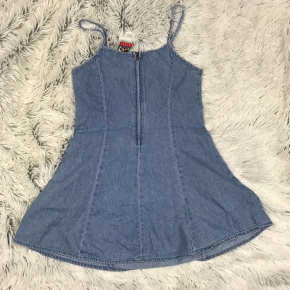 Vintage Jerry Leigh Disney Mickey Denim Dress - Picture 6 of 6